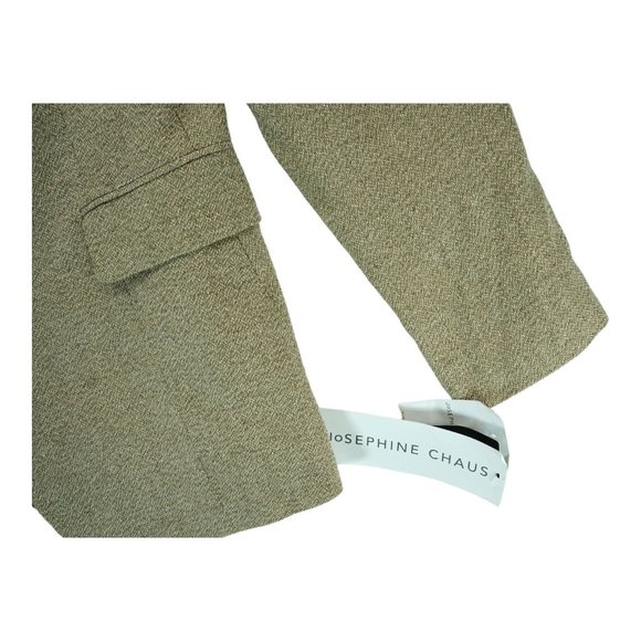 NWT $169 Josephine Chaus Beige button Moroccan Holiday Jacket Womens Size 6 - Picture 5 of 6